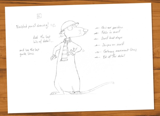 How to draw rattus: Rattus 7