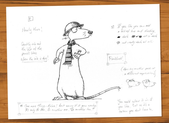 How to draw rattus: Rattus 9