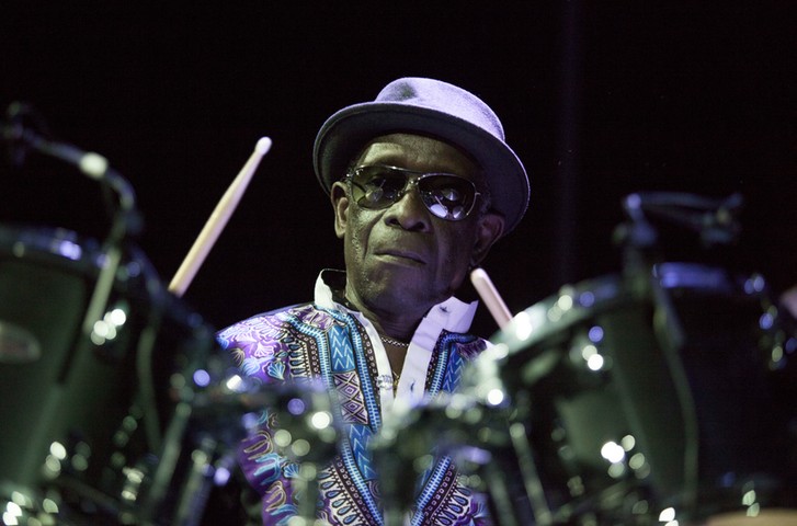 Adelaide Festival 2014: Fela Kuti's drummer Tony Allen plays with the Mortiz von Oswald Trio
