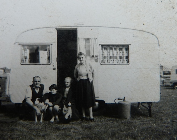 Caravanning, early 60s