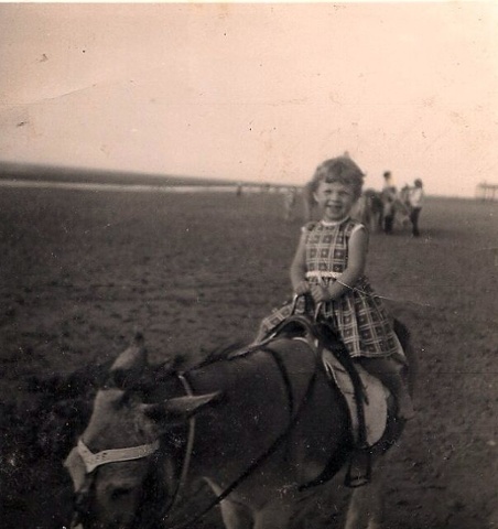 Bridlington beach in 1967