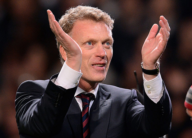 Moyes: Manchester United manager David Moyes ap