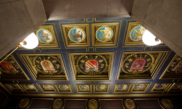 Inside the Manchester Central Library.