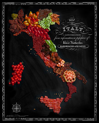 Food maps of the world: Food maps of the world Italy tomatoes