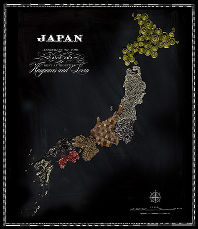 Food maps of the world: Food maps of the world Japan seaweed