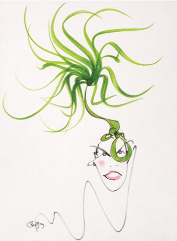 Green Is Always In Fashion from Phillip Treacy