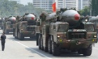 North Korea fires missiles out to sea