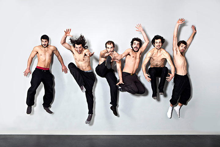 Circus fest: French acrobats Companie la Meute perform their UK premiere of The Wolf Pack