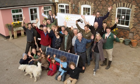 Villagers in Balcombe are raising funds for solar power