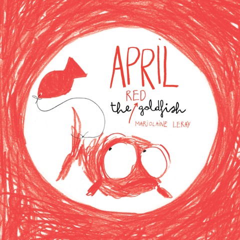 April the red goldfish: Cover