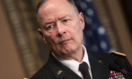 NSA chief Keith Alexander avoids Snowden in retirement speech
