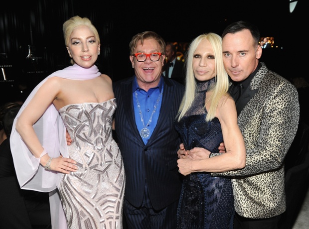 Donatella versace elton john clearance