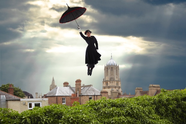 National Storytelling Laureate Katrice Horsley as Mary Poppins, from Mary Poppins by PL Travers. With kind permission of the PL Travers Estate and the Mary Shepard Estate.