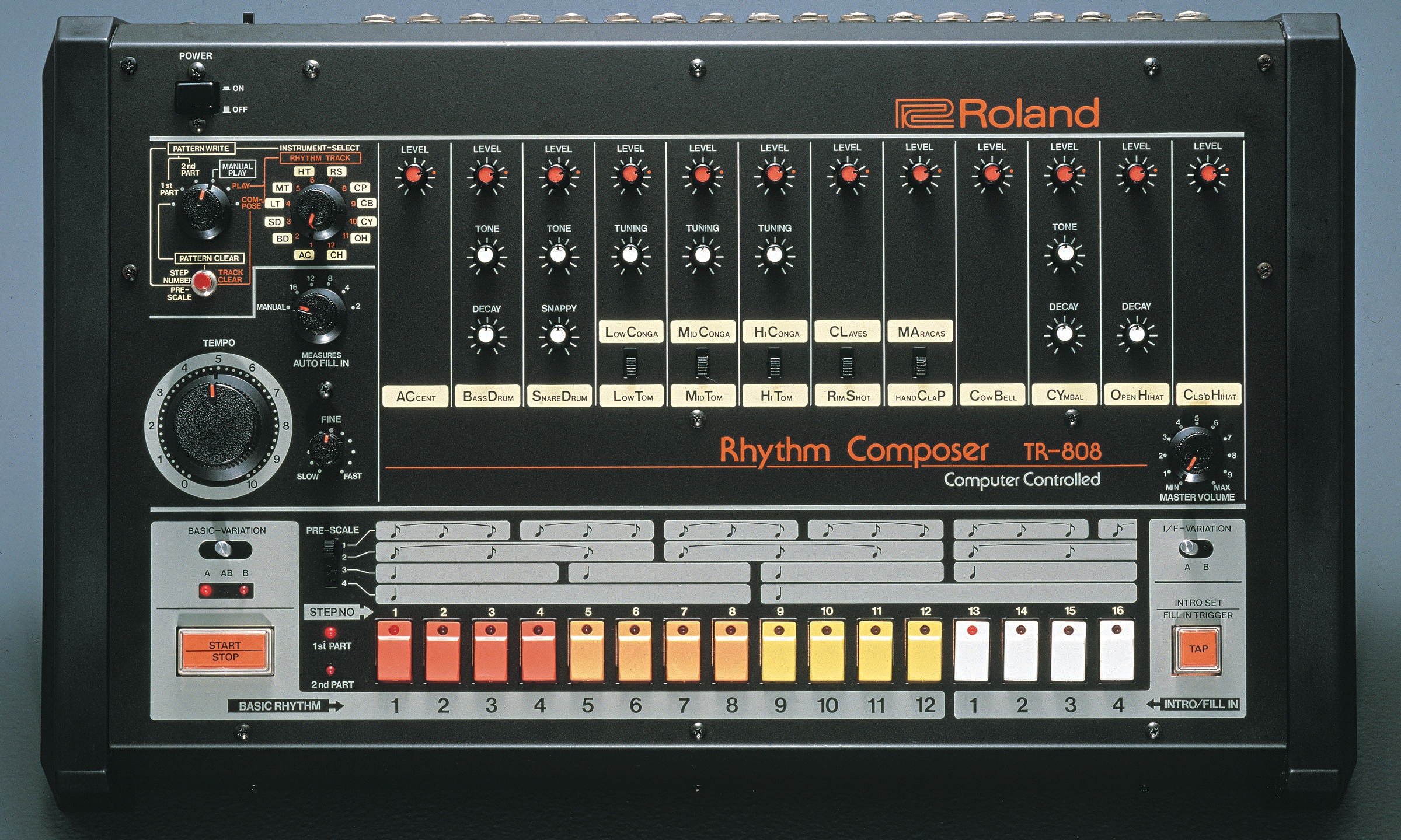The Roland TR808 the drum machine that revolutionised