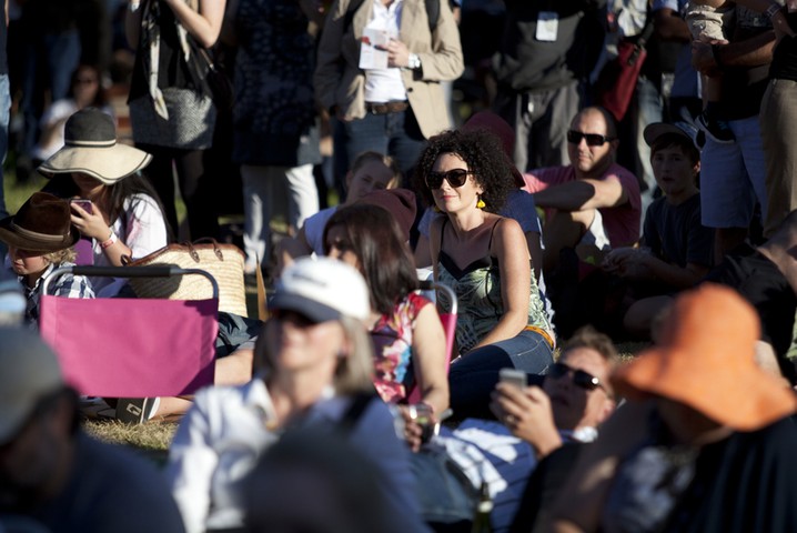 WOMADelaide 2014: The crowd watch as Mokoomba play