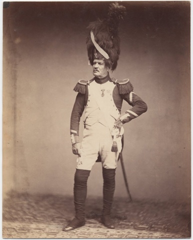 Taria, A veteran of the Napoleonic Wars, taken around 1857.