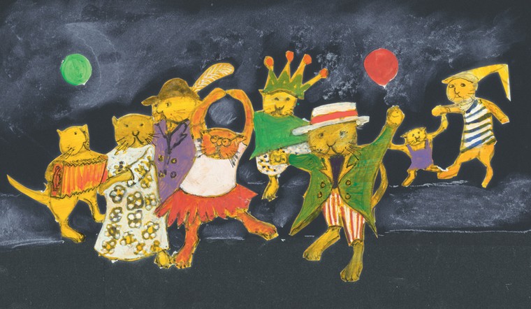 Burningham gallery: It's a Secret Party