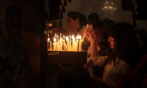 Palestinian Orthodox Christian Palm Sunday