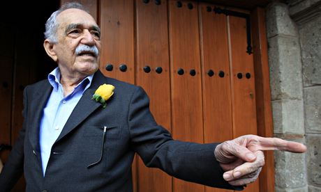 The writer Gabriel García Márquez