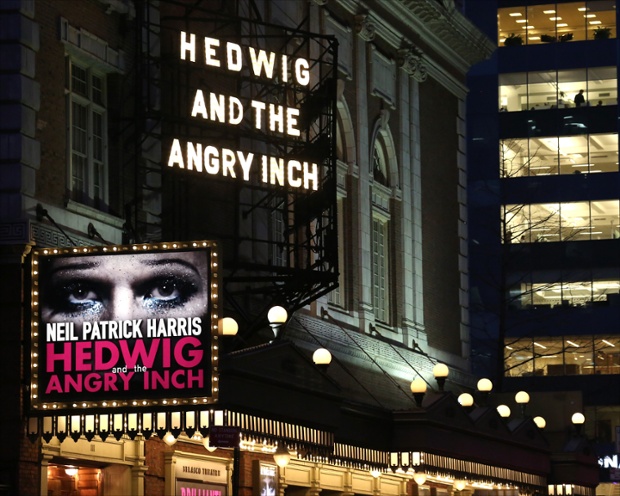 Hedwig and the Angry Inch at the Belasco theatre in New York