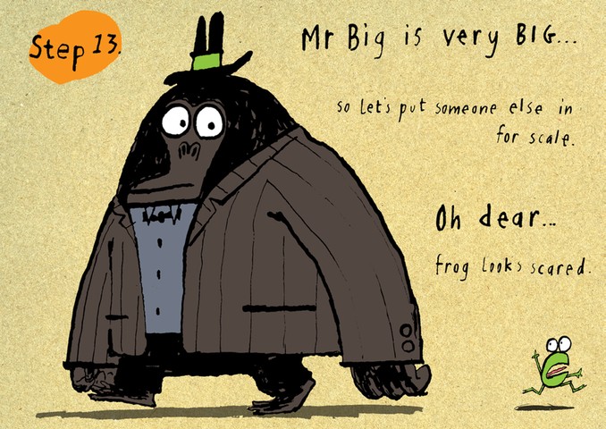 Mr Big How to draw: 13 Mr Big