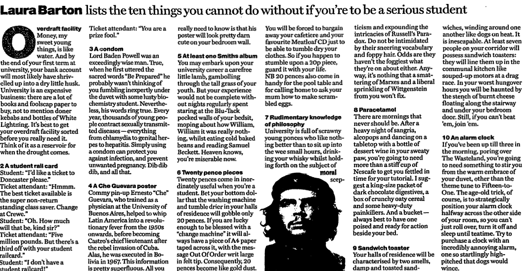 Looking Back 10 Listicles From The Archive The Guardian
