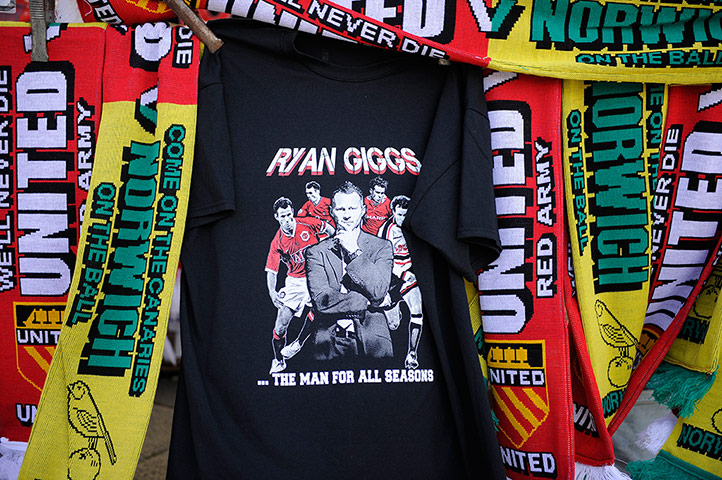 United v Norwich: Giggs T-Shirt