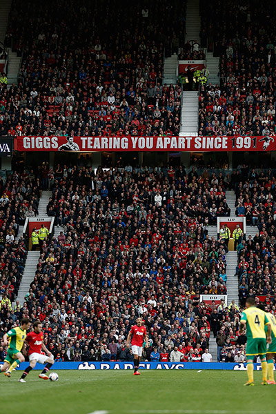 Tom Jenkins United: Giggs banner