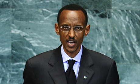 Rwanda's President Paul Kagame at the United Nations headquarters in New York, September 24, 2010.