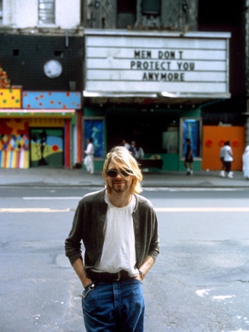 Kurt Cobain of Nirvana Nirvana - 1993.