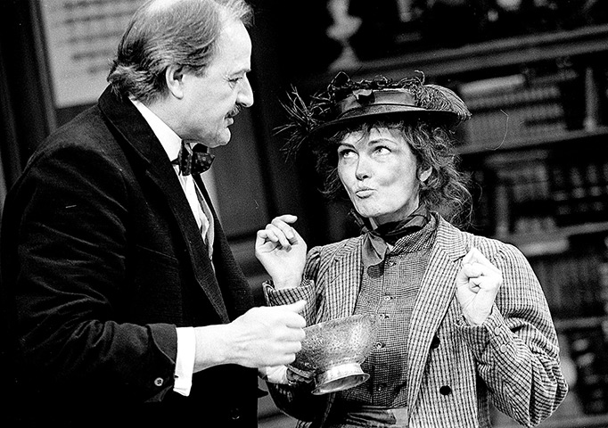 Pygmalion: Peter Bowles and Fiona Fullerton in Pygmalion in Chichester, 1994