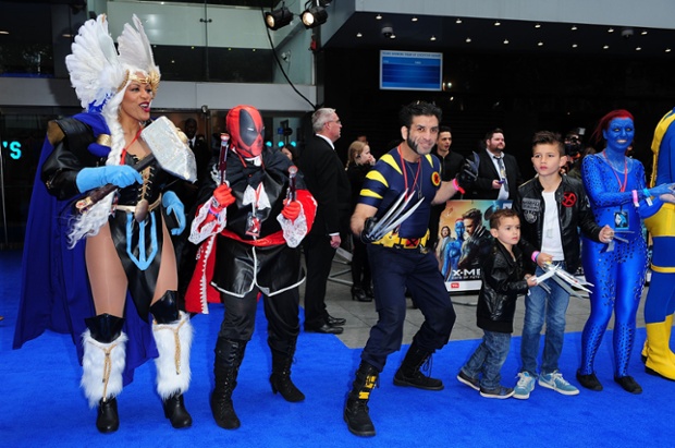 Fans, X-Men premier