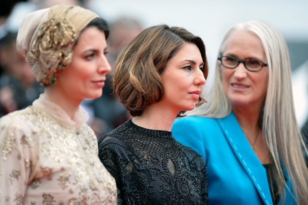Jury members Leila Hatami, Sofia Coppola and Jury President Jane Campion