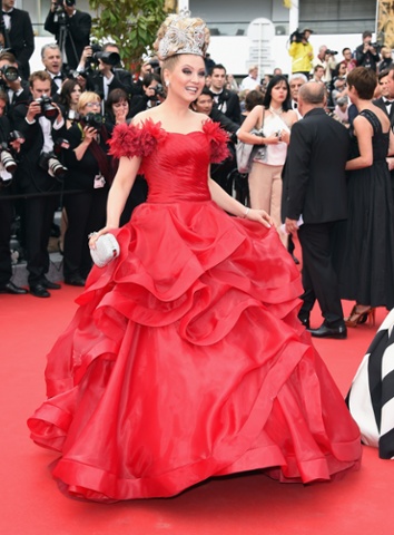 Elena Lenina attends the Opening Ceremony and the 