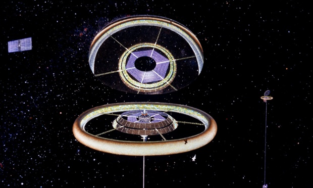 The exterior of a Toroidal colony