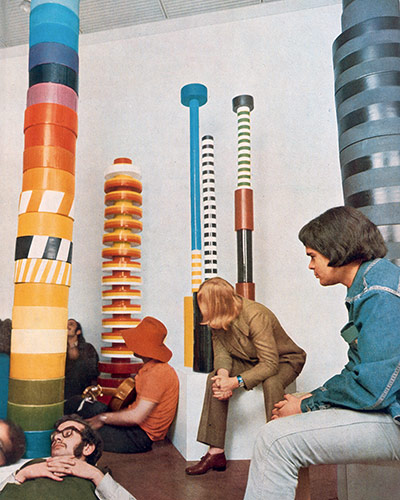 Sottsass: Menhir, Ziggurat, Stupas, Hydrants and Gas pumps