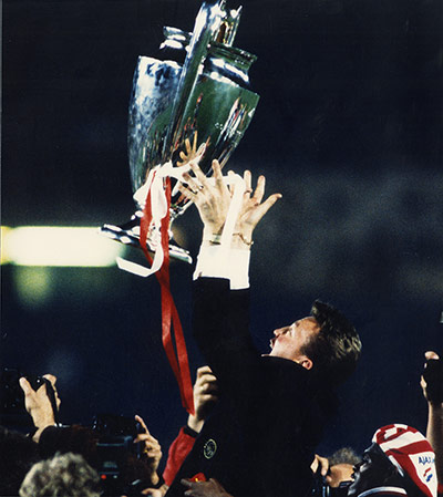 Spitz Kohn : Van Gaal with european cup trophy