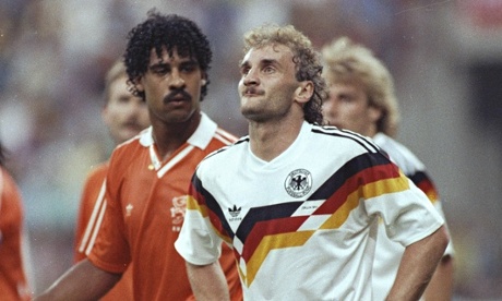 Rudi Voller and Frank Rijkaard