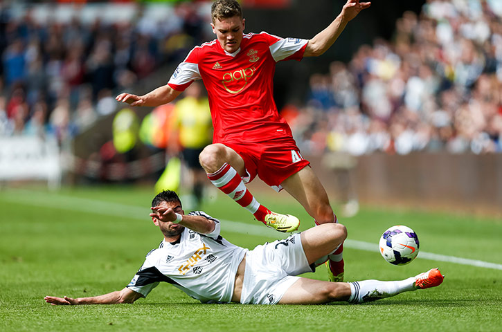 saturday round up:  Jordi Amat halts Southampton's Sam Gallagher forage