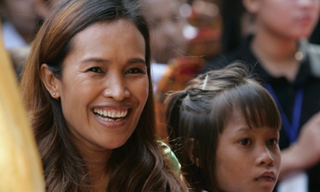 Cambodian activist Somaly Mam.