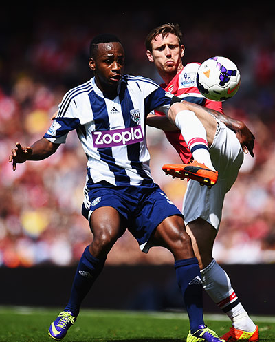 footy-: Arsenal v West Bromwich Albion - Premier League