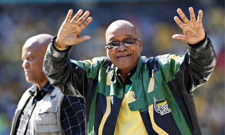 South Africa's president, Jacob Zuma