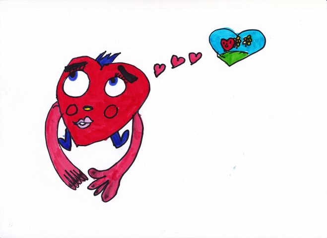 Your Love Monsters: by Kika, age 6