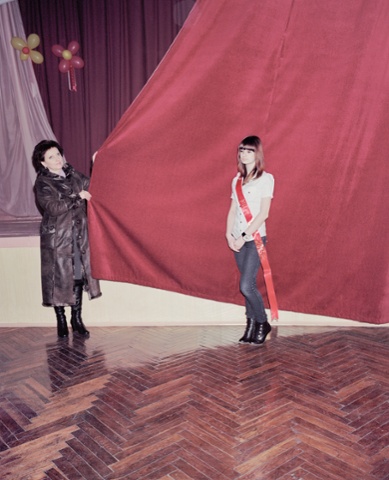 Belarus / Slutsk / 26.03.2013 / Anastasia, winner in BRSM (Belorussian Youth Association) beauty contest