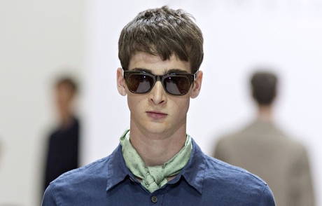 Cravat at Margaret Howell during her London Collections: Men show in London