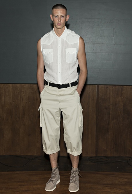 Casual wear Jimmy Choo catwalk at London Collections: Men SS15