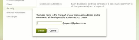 Alternative and disposable email addresses   Yahoo