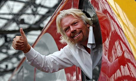 Cuddly Richard Branson: the fattest cat of all