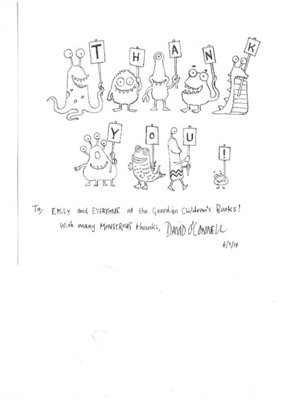 Monster drawing entries: Monster drawing