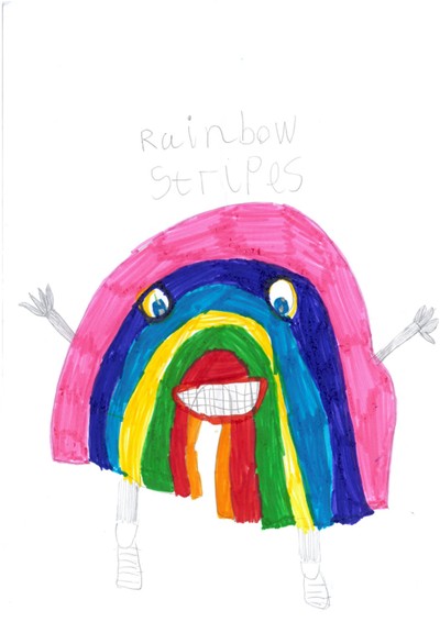 Monster drawing entries: By Evie, aged 5
